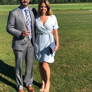 Aritzia Babaton Wrap Dress Small